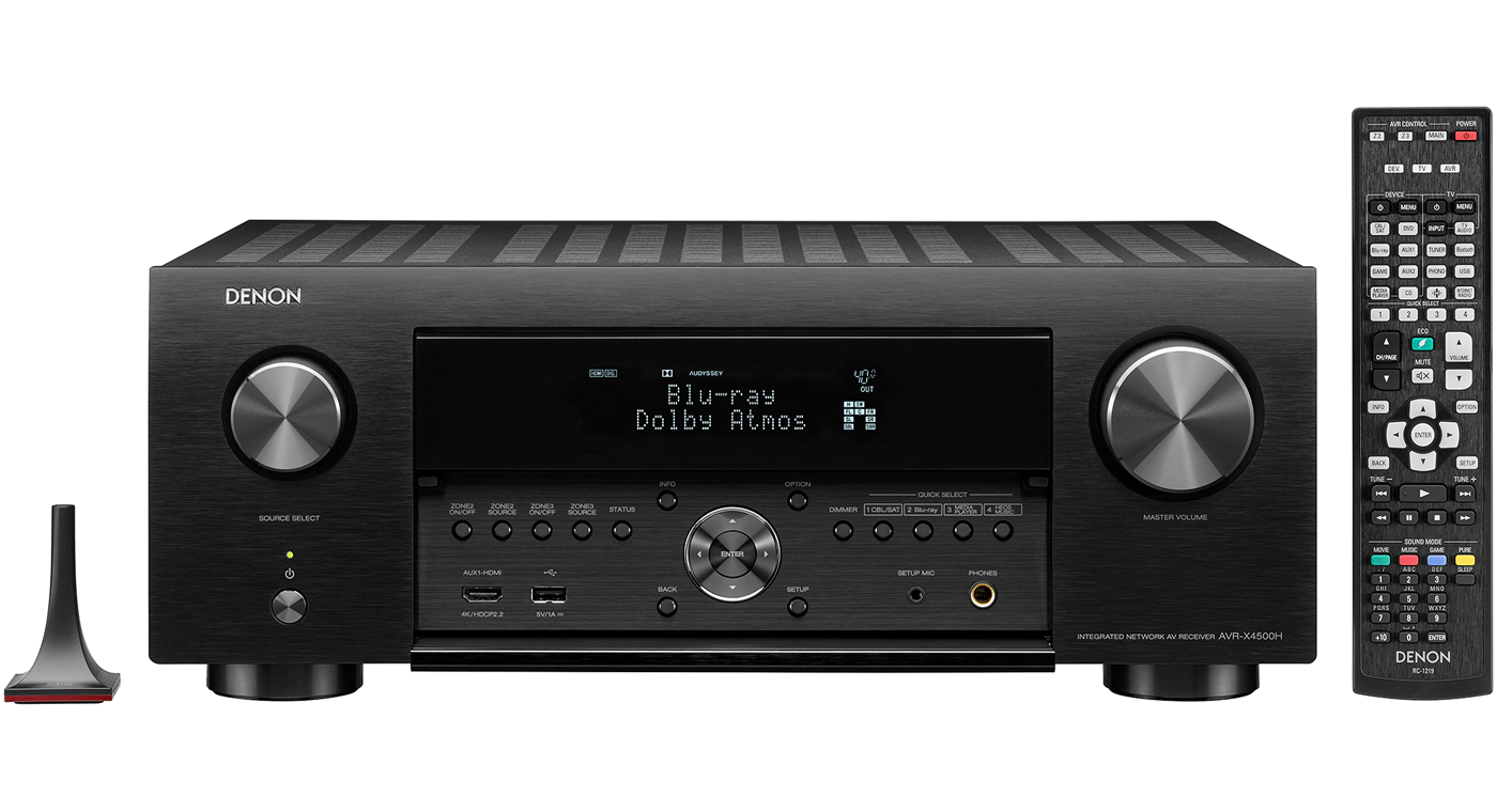 Denon AVR-X4500H Zwart kopen? HelloTV
